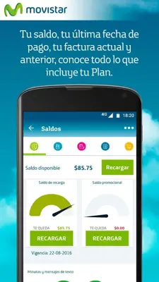 Mi Movistar MX android App screenshot 1